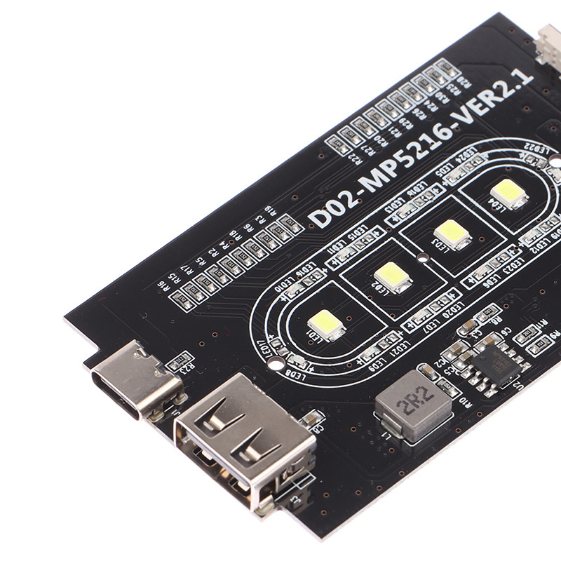 „Pasidaryk pats“ „Shell“ 2*21700 akumuliatoriaus laikiklis Power Bank Dėklas Akumuliatoriaus laikymo dėžutė Greitas įkrovimas USB tipo C mobiliojo telefono įkroviklis 10000 mAh