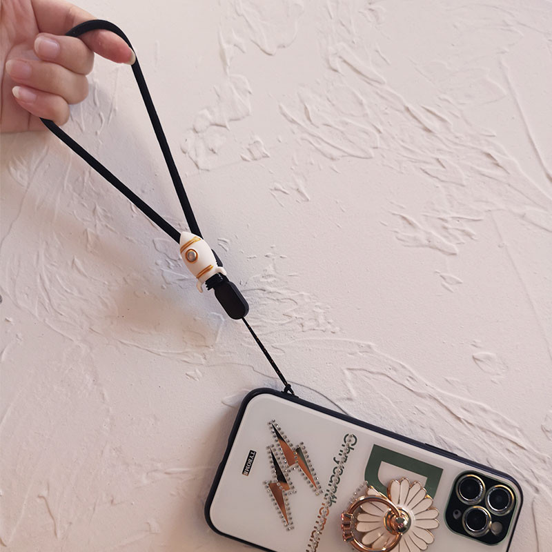 Svemirska crtana vezica za telefon i sigurnosna vezica za telefon za sve telefone i kombinacija futrole za iPhone Huawei Xiaomi telefonsku vezica