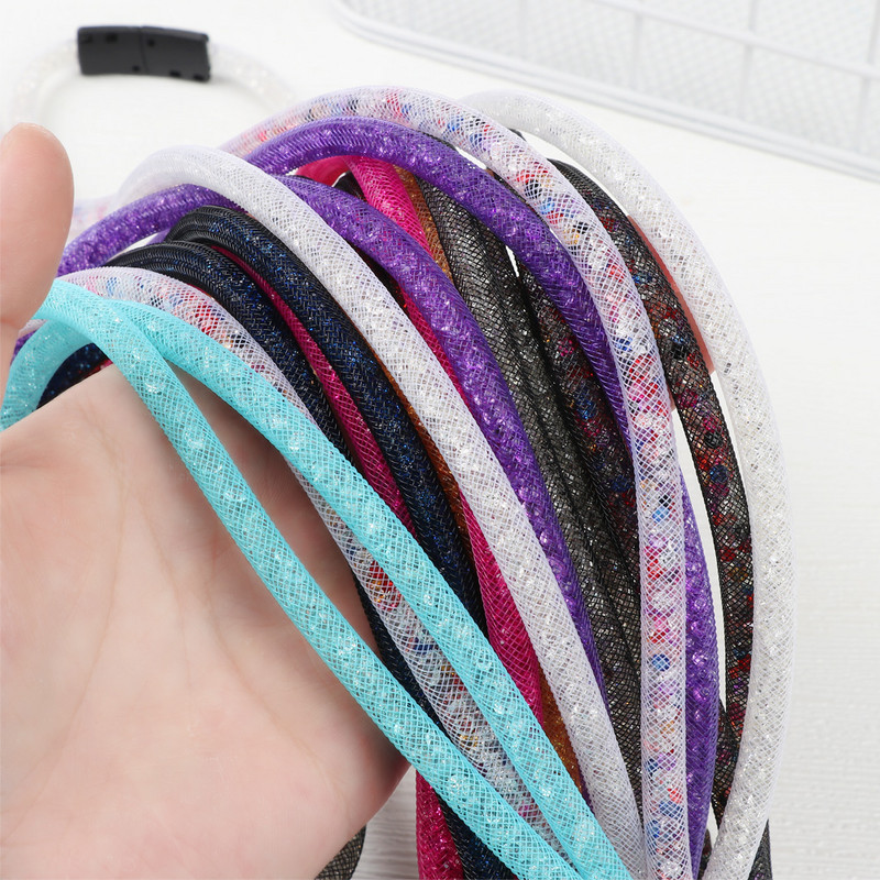 1PC uklonjiva mrežica sa vještim dijamantom Bling Crystal ID Card Držač za remen za oko oko vrata, stezaljka za značku, mobilni telefon, uže za vješanje, držač ključeva