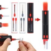 4-ühes multifunktsionaalne puhastusklaviatuur, kaamera, telefoni puhastushari, kõrvaklapid, korpuse puhastusriistad, puhastuskomplekt Airpodide jaoks Huawei