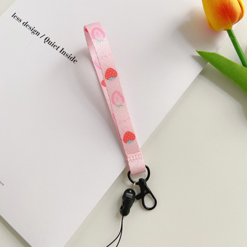 Slatki crtani kratki remen za telefon, privjesak za ključeve, vrpca za novčanik, vrpca za šarm, privjesak za ključeve automobila, narukvica za zapešće, ukras protiv gubitka