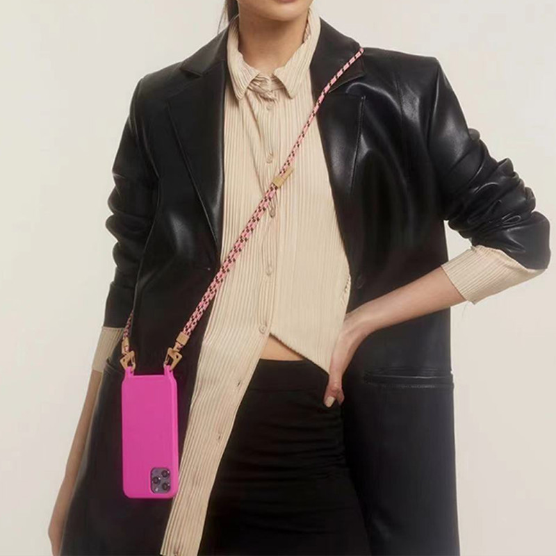 Luksuzna viseća kuka za ključeve uzicu za mobitel Torbica za mobitel Šarena najlonska ogrlica Lanac Traka za vrat Kabel za remen