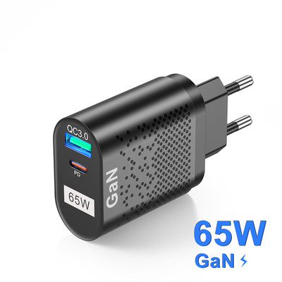 USLION GaN încărcător USB tip C Încărcător rapid pentru iphone 13 Pro Adaptor de încărcare rapidă QC3.0 PD USB C pentru Xiaomi Redmi Note 11