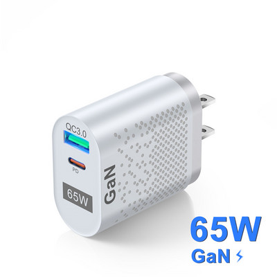 USLION GaN încărcător USB tip C Încărcător rapid pentru iphone 13 Pro Adaptor de încărcare rapidă QC3.0 PD USB C pentru Xiaomi Redmi Note 11