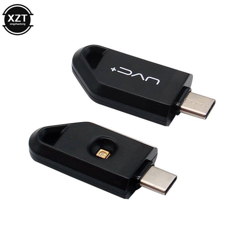 Buitinė dezinfekcinė lempa Ultravioletinė baktericidinė lempa, patogi nešiotis UVC mini dezinfekcinė lempa TYPE-C bevel Black