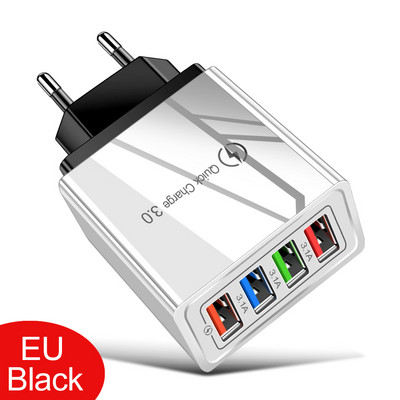 Încărcător USB Încărcare rapidă 3.0 QC3.0 Încărcător rapid pentru telefon mobil pentru iPhone XR Samsung Xiaomi Huawei Adaptor de perete pentru tabletă