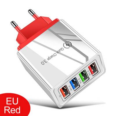Încărcător USB Încărcare rapidă 3.0 QC3.0 Încărcător rapid pentru telefon mobil pentru iPhone XR Samsung Xiaomi Huawei Adaptor de perete pentru tabletă