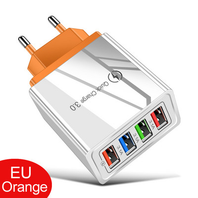 Încărcător USB Încărcare rapidă 3.0 QC3.0 Încărcător rapid pentru telefon mobil pentru iPhone XR Samsung Xiaomi Huawei Adaptor de perete pentru tabletă