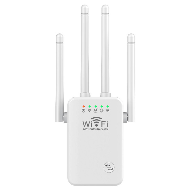 2.4Ghz belaidis WiFi kartotuvas 1200Mbps didelės spartos maršrutizatorius 2.4G Wifi ilgo nuotolio plėstuvas 5G Wi-Fi signalo stiprintuvas kartotuvas WIFI