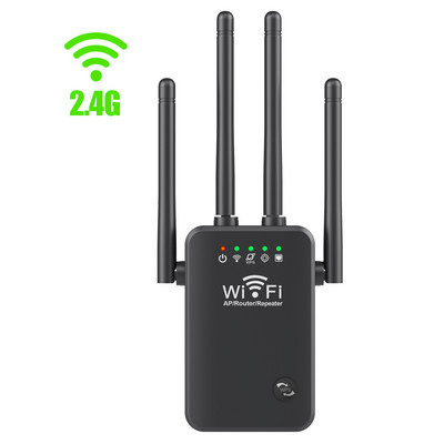 Wireless WiFi Repeater 1200Mbps Signal Amplifier Network Expander Router 2.4GHz Wifi Long Range Extender Wi-Fi Booster
