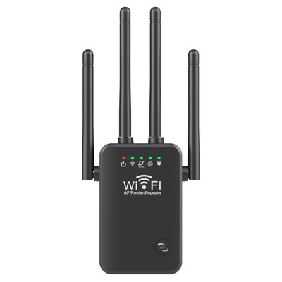 Repetor WiFi fără fir 1200 Mbps Amplificator de semnal Expansor de rețea Router 2,4 GHz Wifi Extensor de rază lungă Amplificator Wi-Fi
