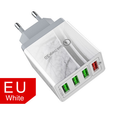 Încărcător USB OLAF Încărcare rapidă 3.0 Încărcător rapid QC3.0 QC Adaptor multiplu Încărcător de perete pentru telefon mobil pentru iPhone Samsung Xiaomi