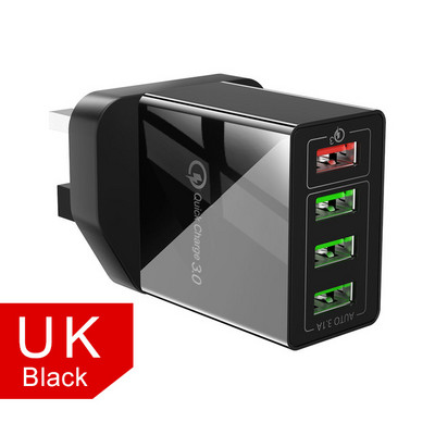 Încărcător USB OLAF Încărcare rapidă 3.0 Încărcător rapid QC3.0 QC Adaptor multiplu Încărcător de perete pentru telefon mobil pentru iPhone Samsung Xiaomi