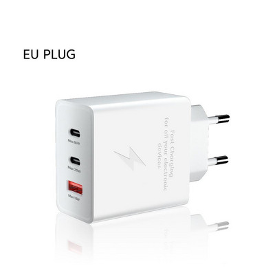 Încărcător USB de 105 W de tip C Încărcătorul de telefon mobil cu încărcare rapidă este potrivit pentru compatibilitatea cu portul dublu PD+U de 65 W Samsung IPhone