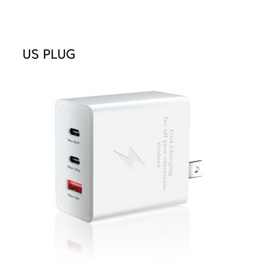 Încărcător USB de 105 W de tip C Încărcătorul de telefon mobil cu încărcare rapidă este potrivit pentru compatibilitatea cu portul dublu PD+U de 65 W Samsung IPhone