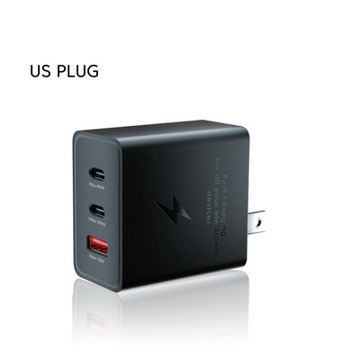 Încărcător USB de 105 W de tip C Încărcătorul de telefon mobil cu încărcare rapidă este potrivit pentru compatibilitatea cu portul dublu PD+U de 65 W Samsung IPhone