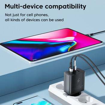 PD 105W USB C зарядно Quick Charge 3.0 Type C Захранващ адаптер за мобилен телефон за iPhone 12 Xiaomi Samsung Fast chargeur carregador