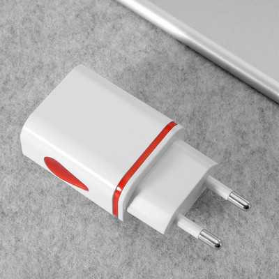 Adaptor încărcător USB FONKEN 2 Încărcător de perete Încărcător pentru telefon mobil UE Încărcător cu picătură de apă LED încărcător pentru tableta Samsung Notebook
