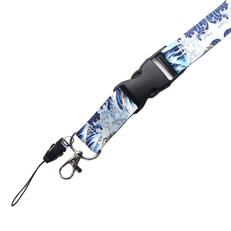 Kanagawa Hokusai Waves Uzica Bedž ID Mobilni telefon Uže Ključ Uzica Trake za vrat Dodaci Trake Vrpce