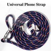 Univerzális telefonszíj iphone 12 pro-hoz Lanyard Nylon sportszíj nyaki kötél Xiaomi mi 11 lite szíjjal állítható tartozékok