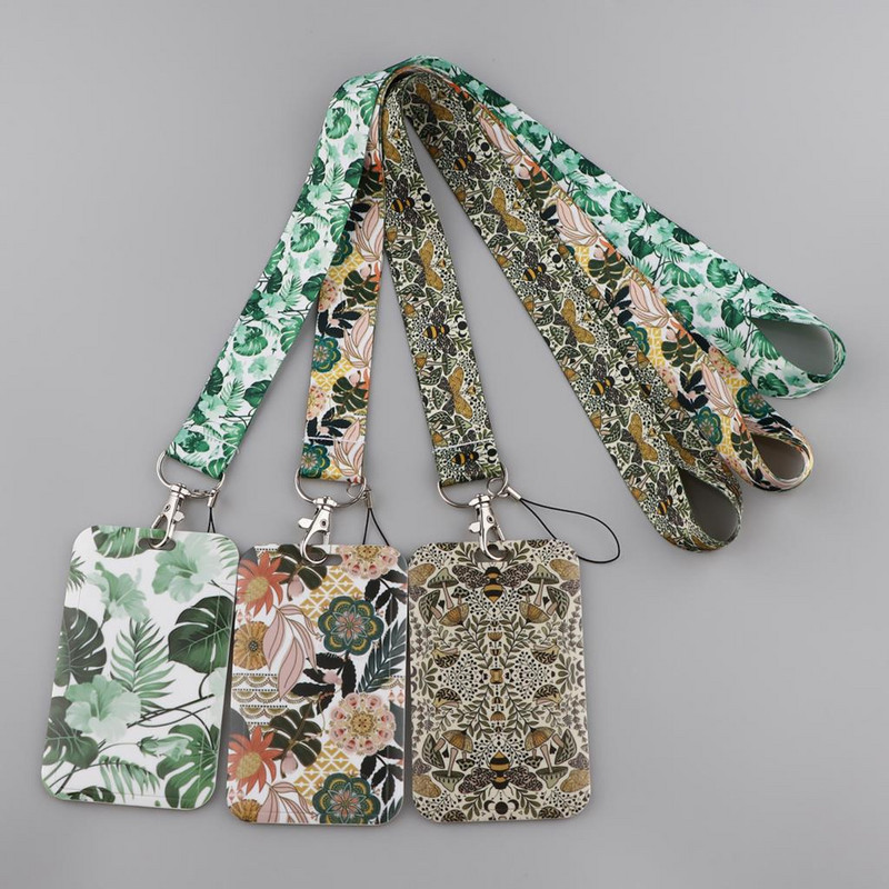 Zeleno lišće Trake za ključ Cool Traka za vrat Za karticu Značka Privjesak za teretanu Traka za ključeve Držač ključeva DIY Viseći konop Dodaci za telefon