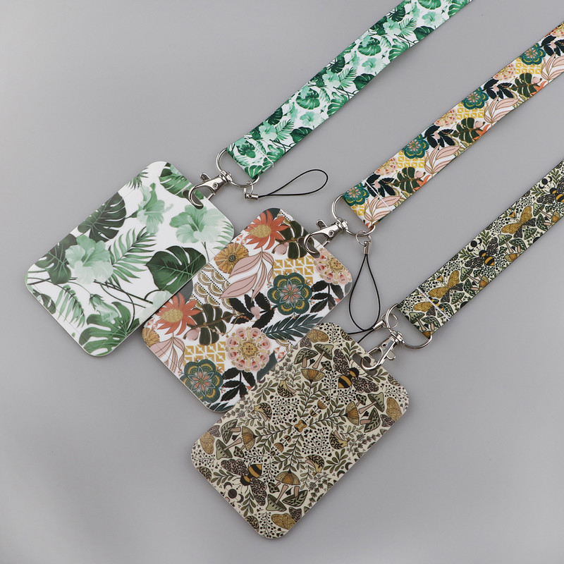 Zeleno lišće Trake za ključ Cool Traka za vrat Za karticu Značka Privjesak za teretanu Traka za ključeve Držač ključeva DIY Viseći konop Dodaci za telefon