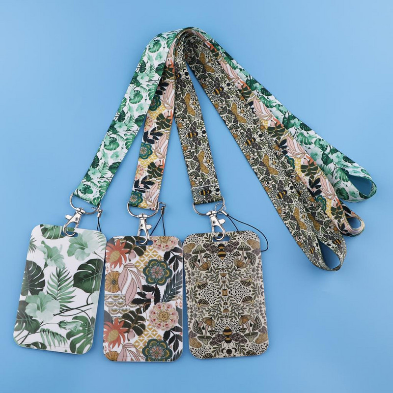 Zeleno lišće Trake za ključ Cool Traka za vrat Za karticu Značka Privjesak za teretanu Traka za ključeve Držač ključeva DIY Viseći konop Dodaci za telefon