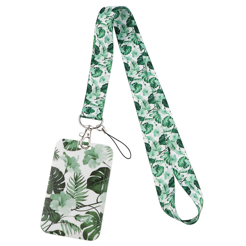 Zeleno lišće Trake za ključ Cool Traka za vrat Za karticu Značka Privjesak za teretanu Traka za ključeve Držač ključeva DIY Viseći konop Dodaci za telefon