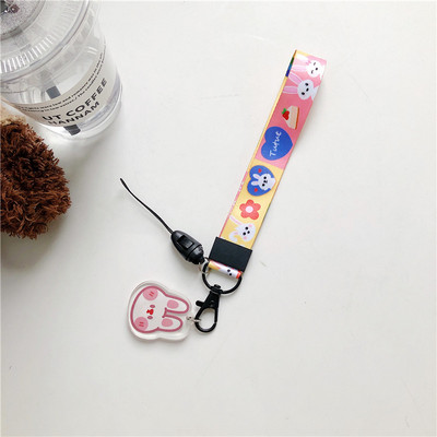 Curea drăguță de desene animate multifuncționale pentru telefon mobil frânghie scurtă cu model de modă curele de mână pentru telefon 13 husă pentru Airpods