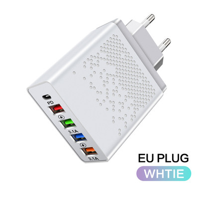 Încărcător USB Maerknon 48W PD Încărcare rapidă QC 3.0 Adaptor încărcător telefon de perete tip C Încărcare rapidă pentru iPhone 13 12 Pro Max 11 iPad