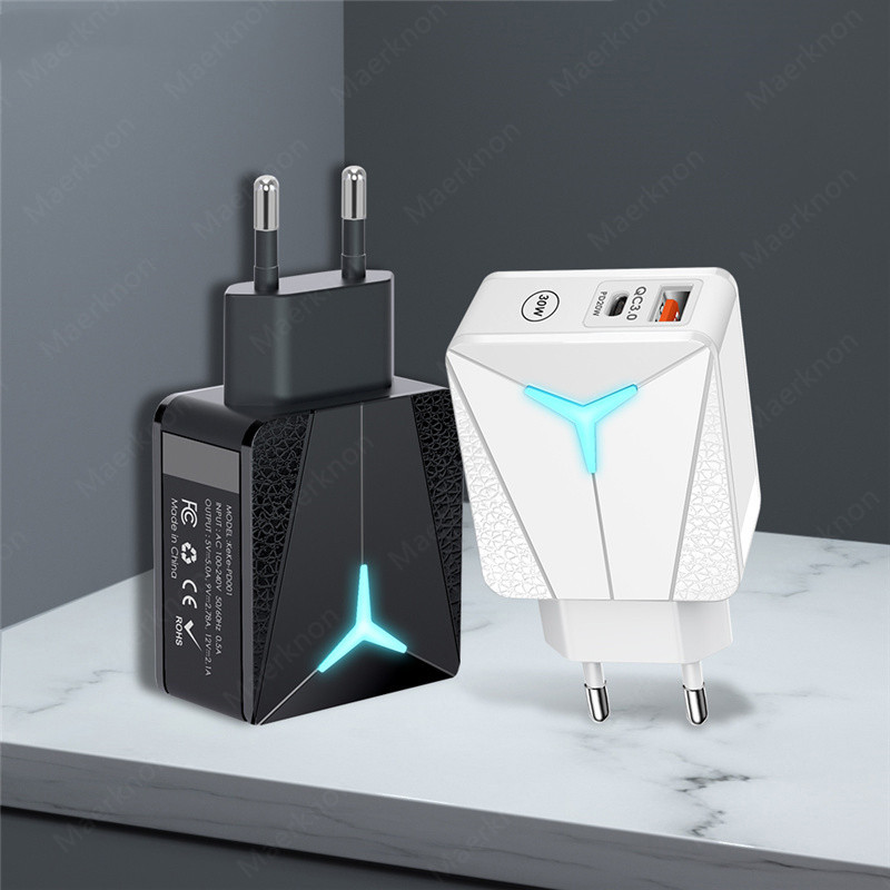 30W USB punjač Tip C PD 20W QC3.0 Adapter za brzo punjenje za iPhone 13 12 Samsung Huawei Xiaomi EU/US Plug punjač za mobilni telefon