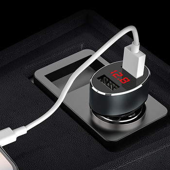 hoco зарядно за кола usb адаптер за зареждане 12 24 волта най-добрият преносим бърз mini dual usb порт за apple iphone 6 7 8 x android телефони