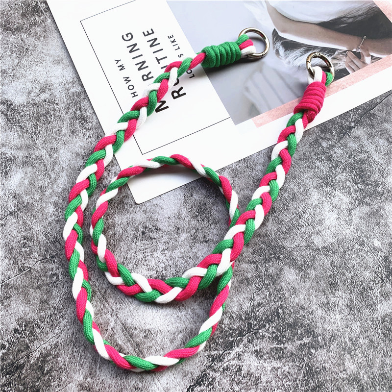 Kabel za vješanje mobilnog telefona Trake kontrastnih boja Landyard Premium pamučni dodaci za telefon Uže za nošenje preko tijela Lanac Uže