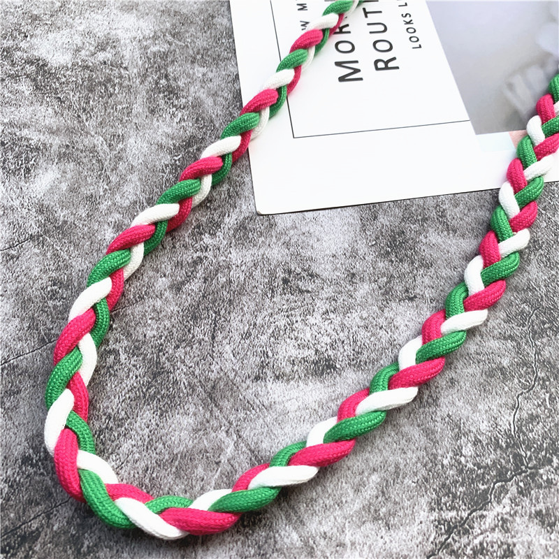 Kabel za vješanje mobilnog telefona Trake kontrastnih boja Landyard Premium pamučni dodaci za telefon Uže za nošenje preko tijela Lanac Uže