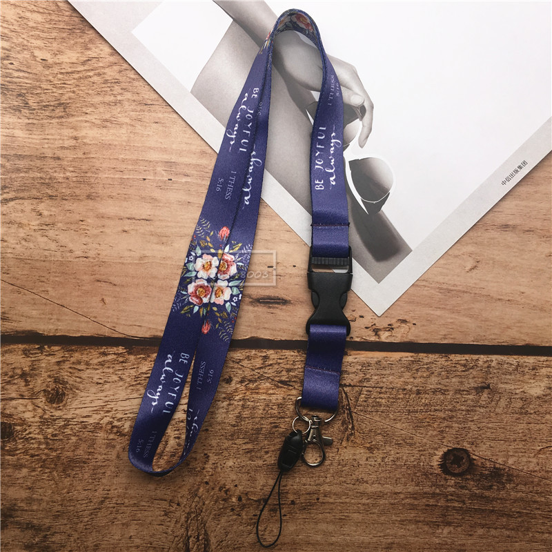 Remen za vezicu za mobitel Privjesak za ključeve ID kartice Držač Odvojiva kopča Zviždaljka Fotoaparat cvijet Remen za oko vrata