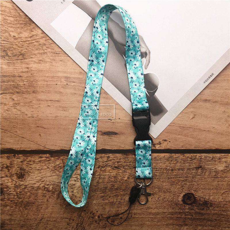 Remen za vezicu za mobitel Privjesak za ključeve ID kartice Držač Odvojiva kopča Zviždaljka Fotoaparat cvijet Remen za oko vrata