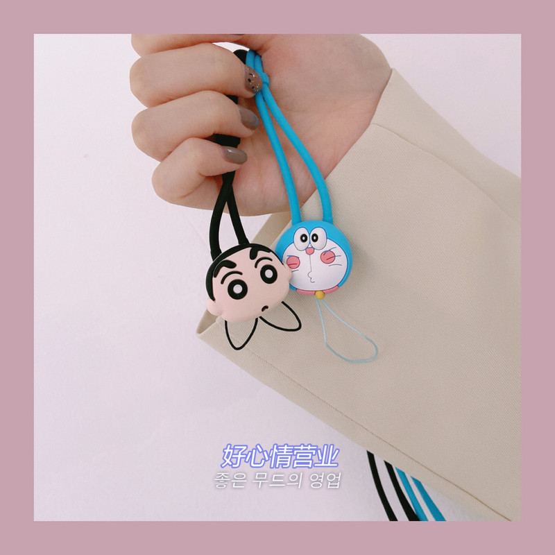 Slatka silikonska dugačka vrpca za telefon za iphone, huawei, samsung, redmi, xiaomi, ogrlica, remen za radnu karticu, privjesak za ključeve