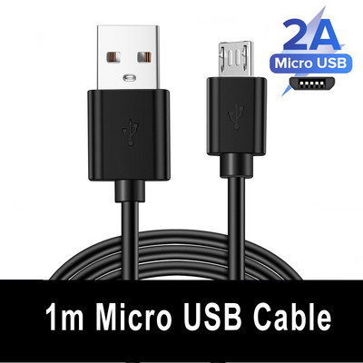 Încărcător rapid Încărcare rapidă 3.0 18W EU Plug Încărcător pentru telefon pentru OPPO F11 F9 Pro A1K A15 A12 Realme C15 C12 C11 C3 C2 Cablu Micro USB