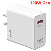 Încărcător USB Gan 120W Cablu USB tip C Încărcător telefon QC5.0 Încărcare rapidă pentru iPhone 14 Xiaomi Samsung Oppo iPad Laptop Tablete