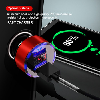 Φορτιστής αυτοκινήτου Olaf Quick Charge 3.0 USB για iPhone 7 3A Προσαρμογέας γρήγορης φόρτισης για Samsung A50 Xiaomi Mi9 QC3.0 Φορτιστής τηλεφώνου αυτοκινήτου