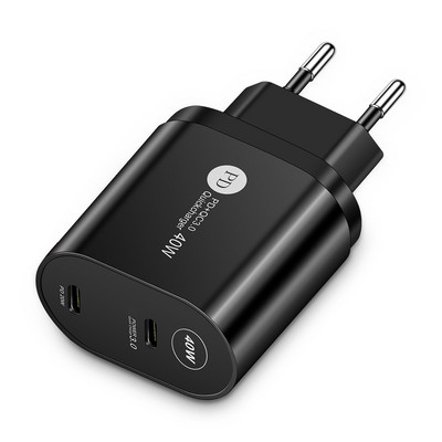 Adaptor de încărcare a telefonului PD40W Cap de încărcare QC 3.0 cu două porturi pentru iPhone 13 12 Pro Huawei Xiaomi Samsung Încărcător mobil universal