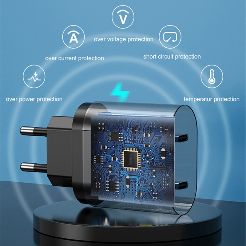 Προσαρμογέας φόρτισης τηλεφώνου PD40W Διπλή θύρα QC 3.0 Κεφαλή φόρτισης για iPhone 13 12 Pro Huawei Xiaomi Samsung Universal Mobile Charger