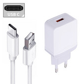 Încărcător de telefon TECNO Spark 5 Realme C1 XT OnePlus 3 5V 2A Adaptor de perete Tip C Cablu de microîncărcare USB pentru Xiaomi Poco X3 Redmi 6A