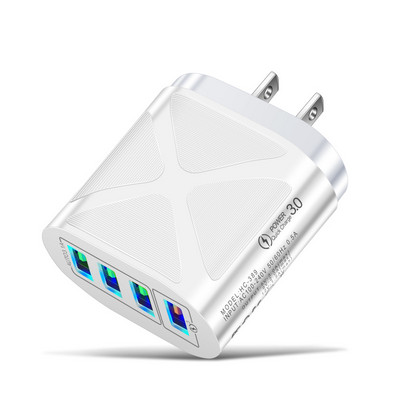Încărcător USB 65W 5.1A Încărcare rapidă Adaptor pentru telefon mobil 18W pentru iPhone12 Pro Max Priză UE/SUA Încărcător de perete pentru Xiaomi Huawei