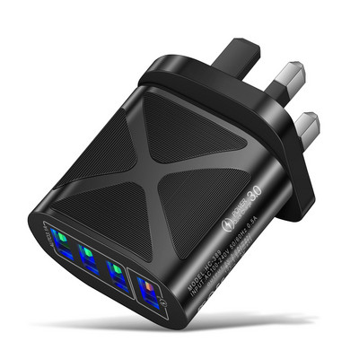 Încărcător USB 65W 5.1A Încărcare rapidă Adaptor pentru telefon mobil 18W pentru iPhone12 Pro Max Priză UE/SUA Încărcător de perete pentru Xiaomi Huawei