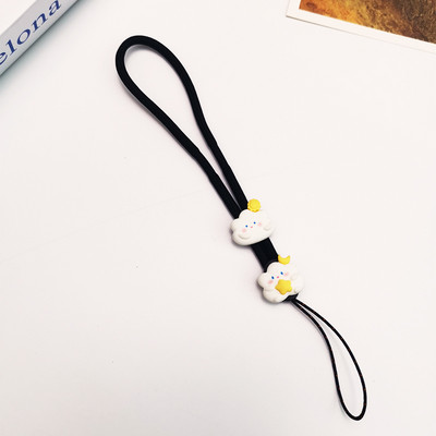 Pandantiv pentru încheietura mâinii scurte Desene animat pandantiv țesut Drăguț pentru încheietura mâinii șnur pentru telefon, anti-pierdere, curea detașabilă reglabilă, șnur pentru telefon mobil