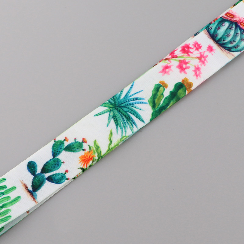 LX1131 Plant Cactus kožna telefonska užad za privjesak ID kartica Držač značke Privjesak USB remen oko vrata Telefonsko uže Kabel Dodaci