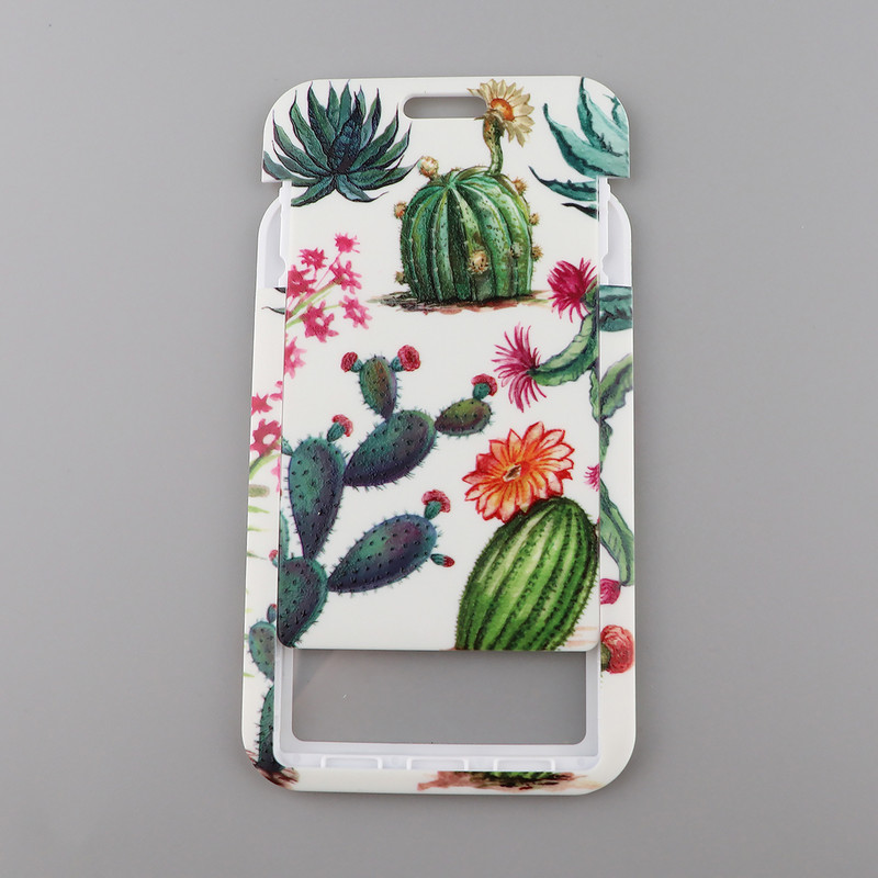 LX1131 Plant Cactus kožna telefonska užad za privjesak ID kartica Držač značke Privjesak USB remen oko vrata Telefonsko uže Kabel Dodaci