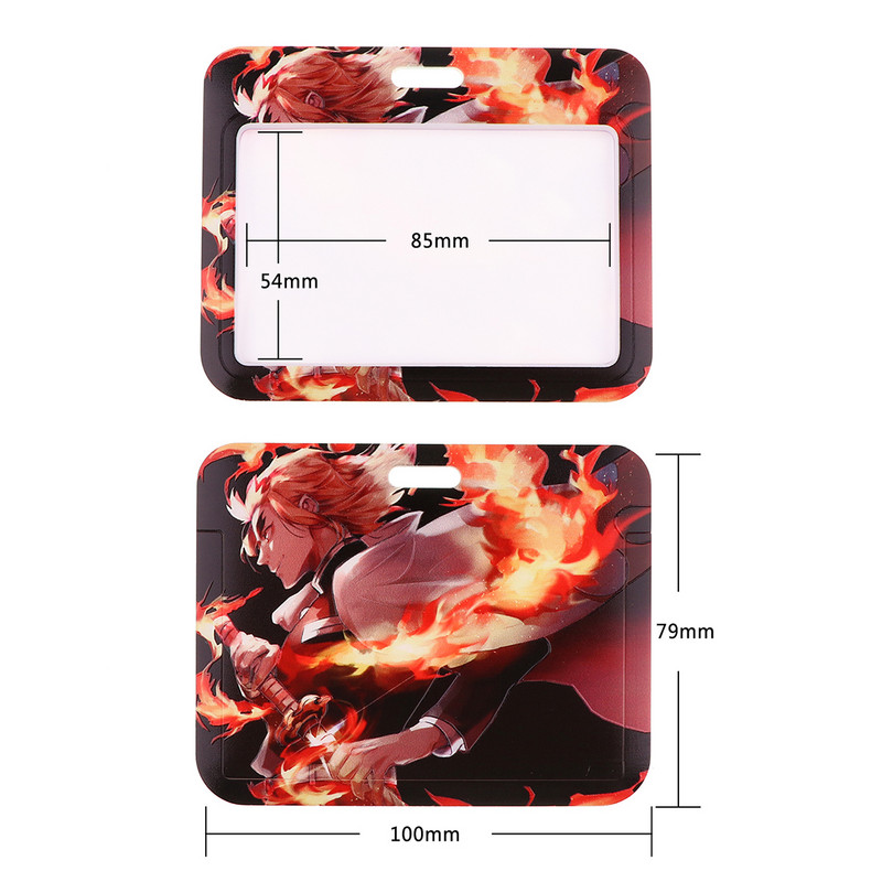 JF1496 Rengoku Kyoujurou Ιαπωνικά λουριά για λαιμό Anime για Κάρτα Κλειδιού Γυμναστήριο Κινητό Τηλέφωνο Ιμάντας USB Σχοινί υποδοχής σήματος