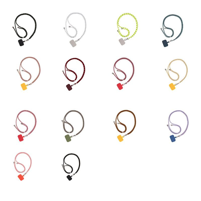 Mobilni telefon Uže za vrat Mobilni telefon Podesivi prijenosni uklonjiva metalna kopča Uzica protiv pada Crna Zelena Crna